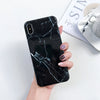 Coque Iphone XS Marbre Noir - coque-de-marbre